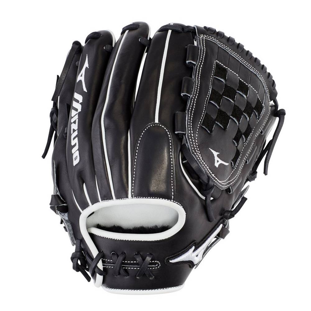 Guanti Mizuno Softball Pro Select Fastpitch 12" Donna - Nere - 82739-EGYV